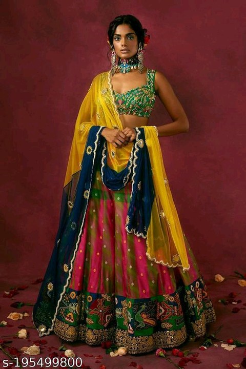 Lehenga Cash on delivery free shipping to all India  uploaded by PLP Fashion on 12/1/2022