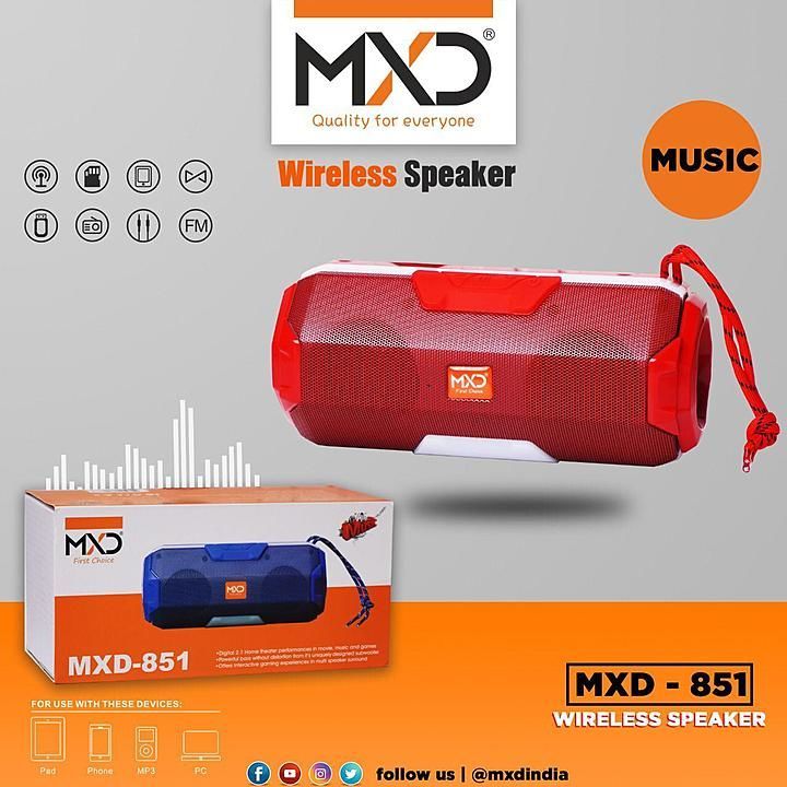MXD 851 Speaker uploaded by business on 1/27/2021