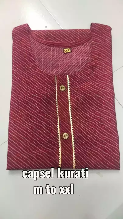 Capsule kurti  uploaded by business on 12/2/2022