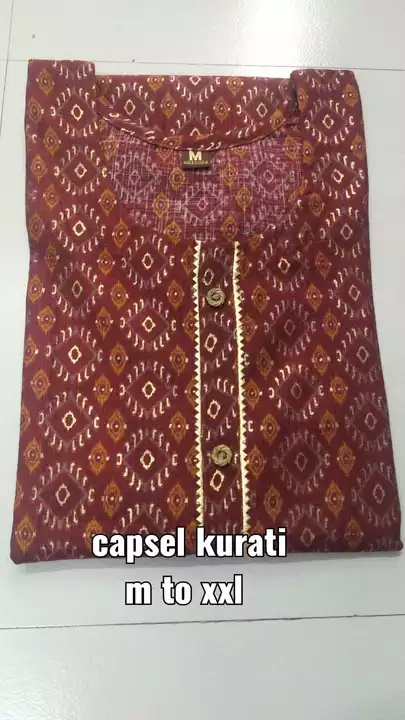 Capsule kurti uploaded by business on 12/2/2022