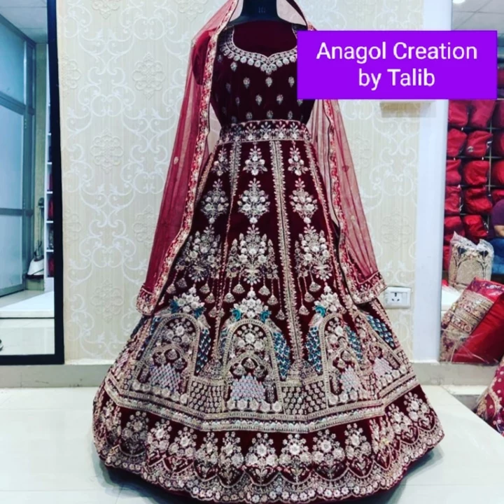 Lehenga with more design uploaded by business on 12/2/2022