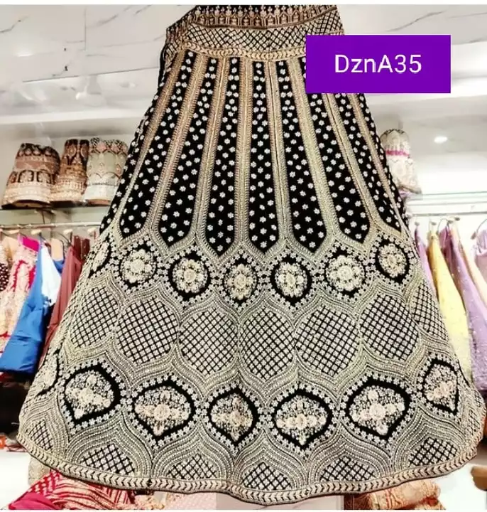Lehenga with woll design uploaded by business on 12/2/2022