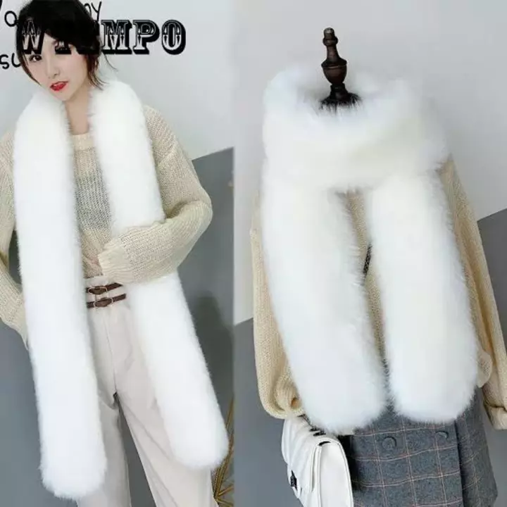 Fur stole uploaded by Saumya fashion on 12/2/2022