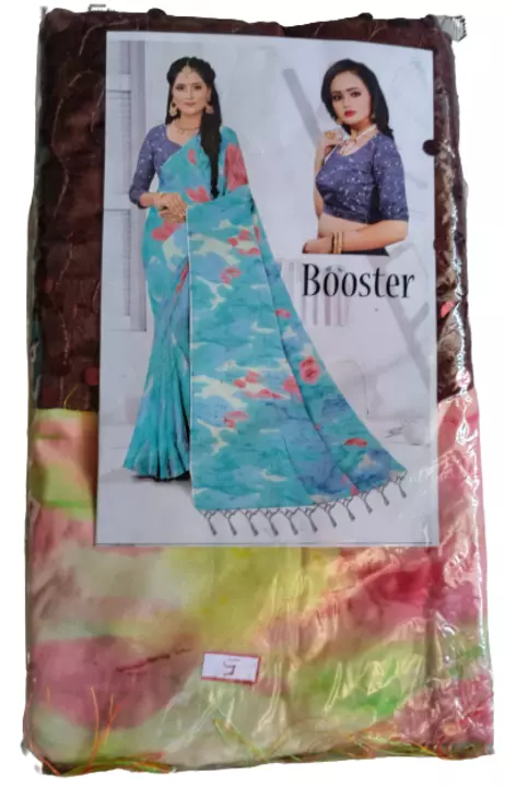 Booster Saree  uploaded by MS Cherry Distributor on 12/2/2022
