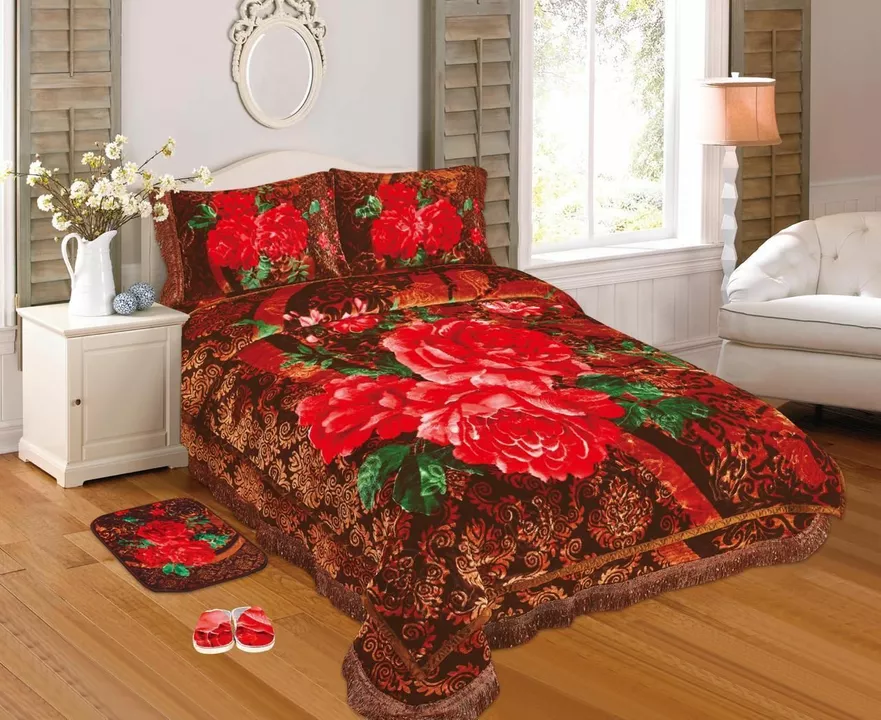 Blanket  uploaded by Maharaja loomtex,sofa, curtain, velvet clothes on 12/2/2022