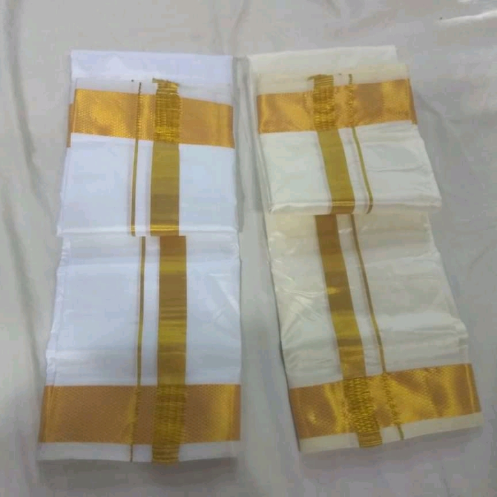 SILK dhoti size 100k uploaded by Onam Kerala saree manufacturers  on 12/2/2022