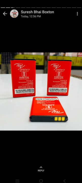 Available itel BL 5c battery 🔋 Full cell  uploaded by Nillkanth mobile accessories on 12/2/2022