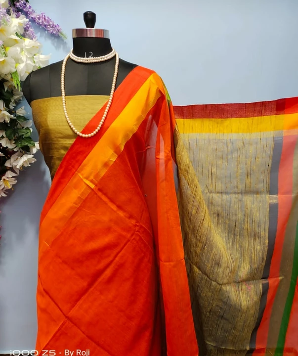 Handloom saree uploaded by Bengal saree house on 12/2/2022