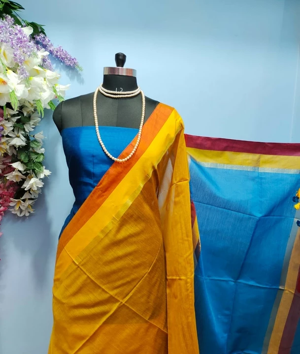 Handloom saree uploaded by Bengal saree house on 12/2/2022