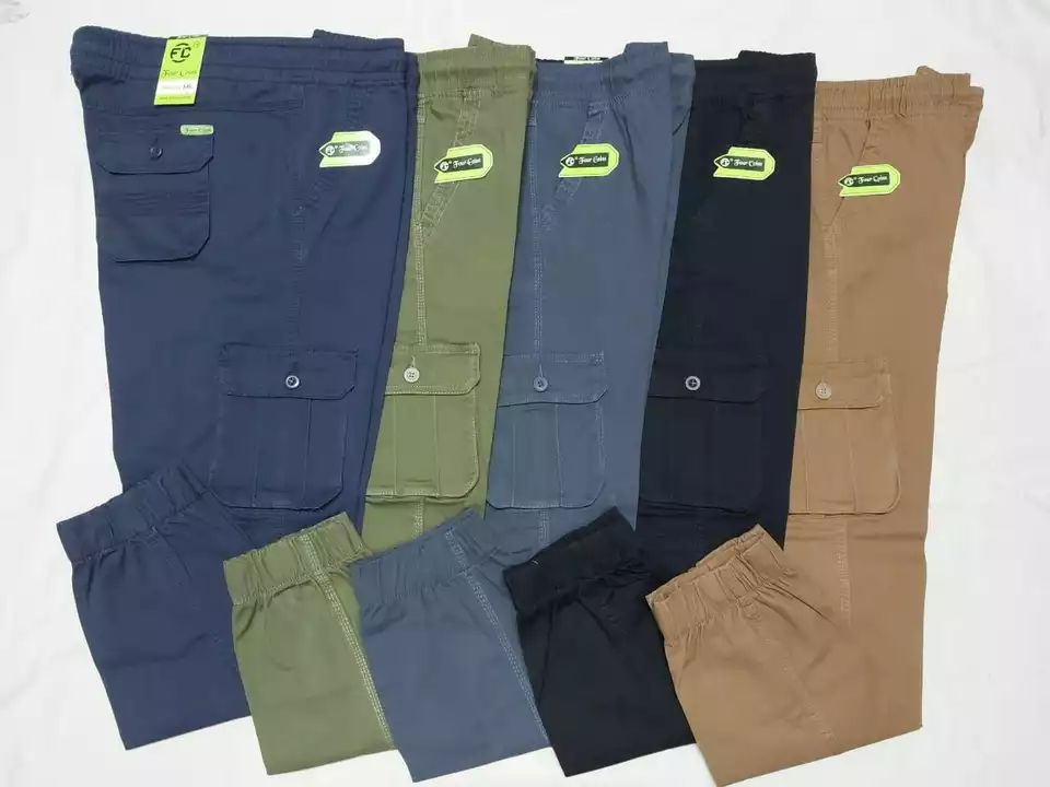 Men's 6 pockets joggers  uploaded by Zulekha collection on 12/2/2022