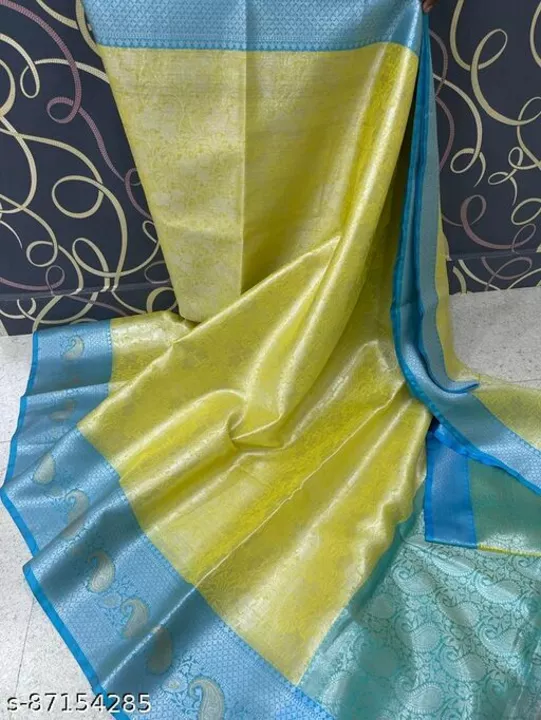 Tissue silk saree uploaded by business on 12/2/2022