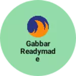 Business logo of GABBAR Readymade