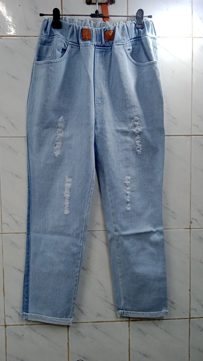Ladies jeans second hand Mal 199 8 and best colour best mix lot uploaded by business on 12/2/2022