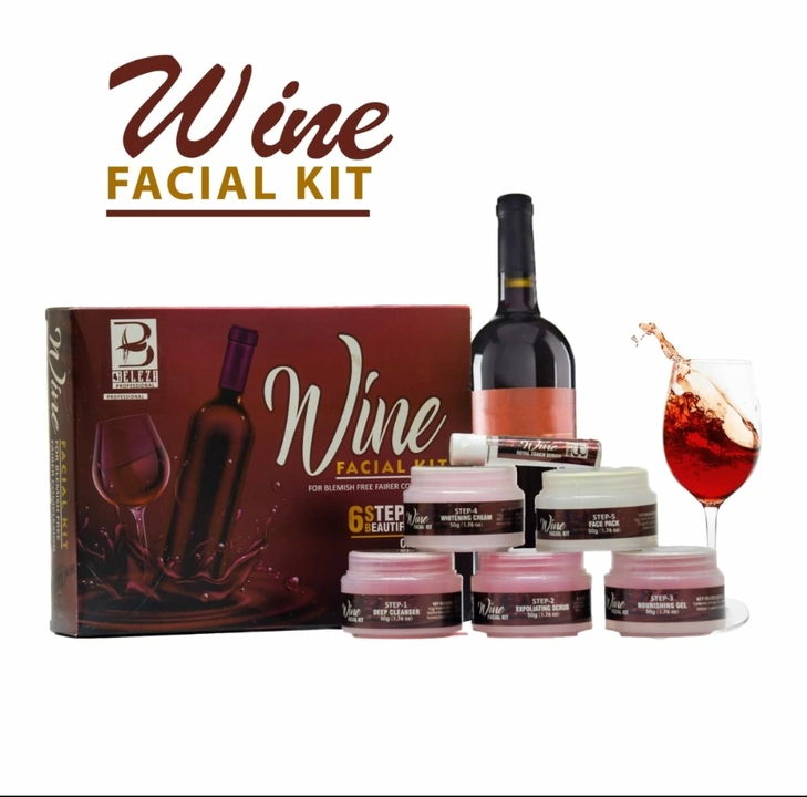 Red wine facial kit  uploaded by Beleza Professional on 12/2/2022