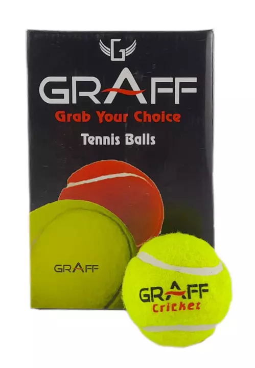 GRAFF SPORTS Cricket Tennis Balls(Pack of 6) uploaded by U.S Sports Industries on 12/2/2022