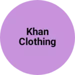 Business logo of Khan clothing