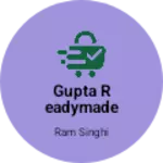 Business logo of Gupta readymade stores