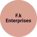 Business logo of F.k enterprises