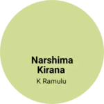 Business logo of Narshima kirana