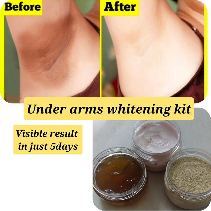 Underarms whitening kit uploaded by A-1 Homemade beauty products on 12/2/2022