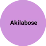 Business logo of Akilabose