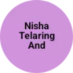 Business logo of Nisha telaring and cosmetik item