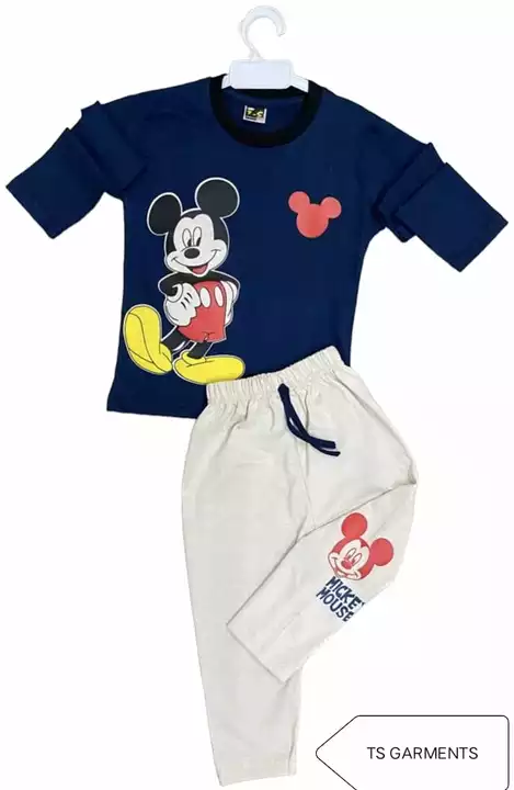 Product image with price: Rs. 135, ID: kid-s-t-shirt-and-pant-set-599e9927