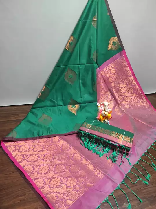 Royal soft silk saree uploaded by K.S. Fabrics on 12/3/2022