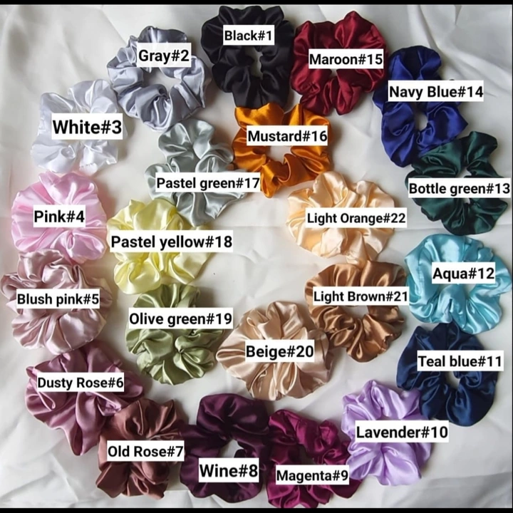 Product image with price: Rs. 12, ID: scrunchies-2491c7b4