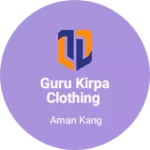 Business logo of Guru kirpa clothing