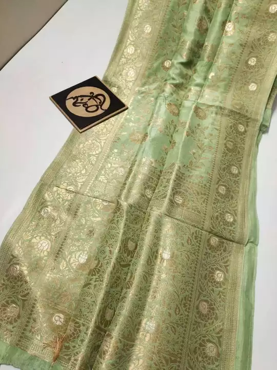 Banarasi Semi georgette soft silk  uploaded by Top saree on 12/3/2022