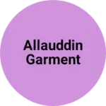 Business logo of Allauddin garment