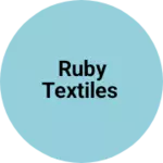 Business logo of Ruby Textiles