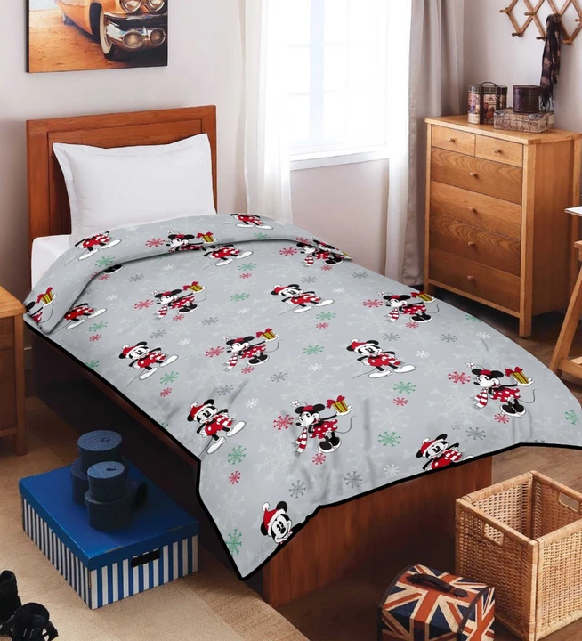 Lovable Lane - Cotton Rich Printed Dohar Blanket in Semi Single Size uploaded by Jindal Texofab Limited on 12/3/2022