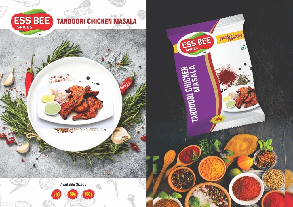 Premium quality tandoori chicken masala uploaded by business on 12/3/2022