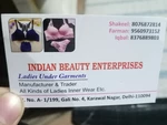Business logo of Indian beauty enterprises