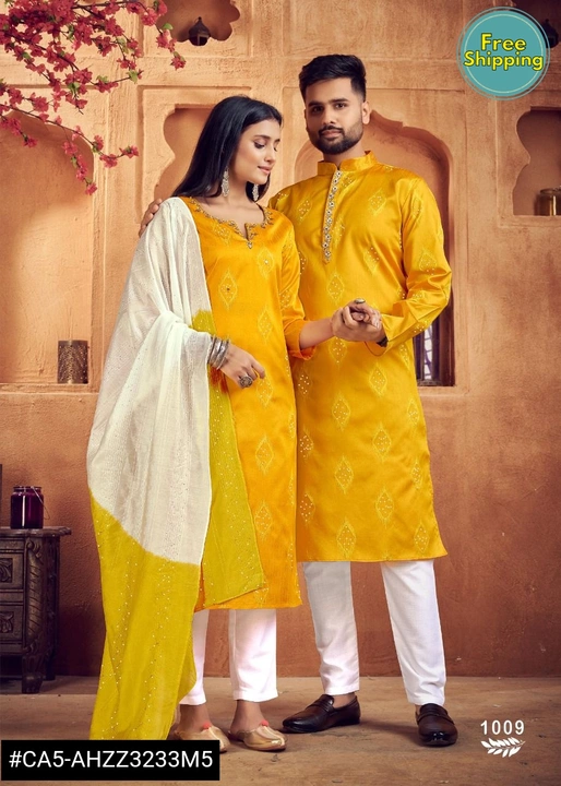 Couple dress  uploaded by Dhaarmi Fashion on 12/3/2022