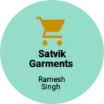 Business logo of Satvik garments