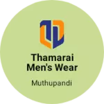 Business logo of Thamarai men's wear