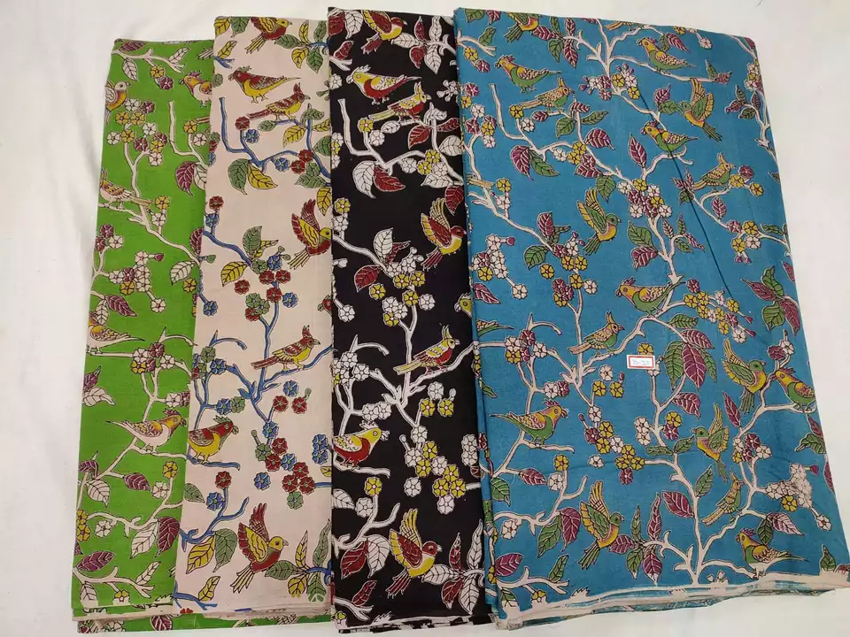 Kalamkari fine cotton fabric  uploaded by Mashaallah kalamkari collection on 12/3/2022