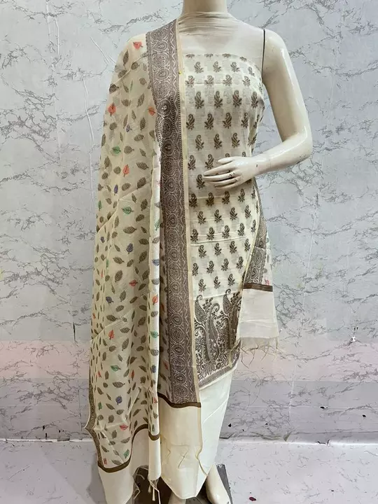 Banarsi coton suit  uploaded by business on 12/3/2022