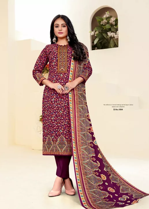 Mahima Pashmina Suit With Shawl uploaded by Anant Suit Collection  on 12/3/2022
