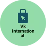 Business logo of Vk international