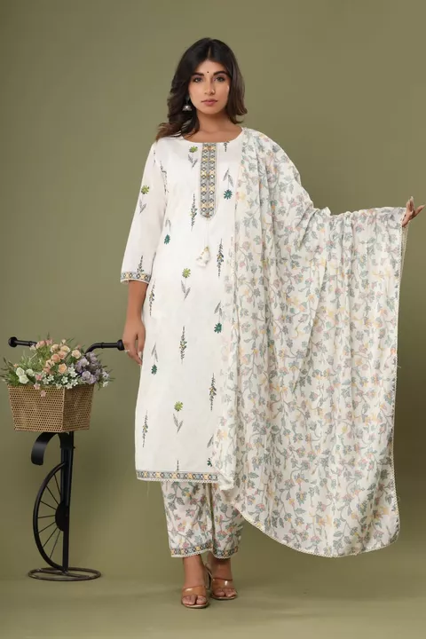 Kurti 3 pis uploaded by business on 12/3/2022