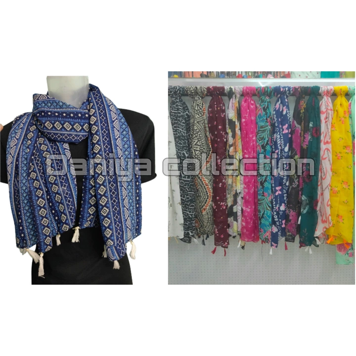 Daniya Collection stoles with tassel  uploaded by Daniya collection on 12/3/2022