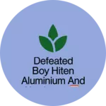 Business logo of Defeated boy Hiten Aluminium and Hardware 🏬 🏪