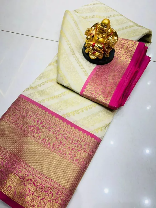 Kanchipuram Handloom Weaving Silk Saree uploaded by Gulmahor Collection on 12/4/2022