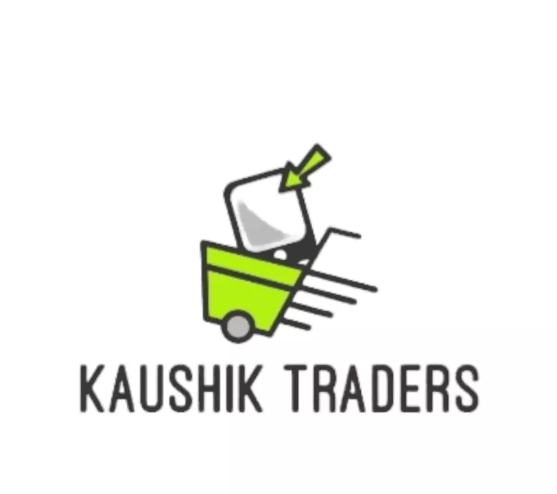 Visiting card store images of Kaushik Traders 