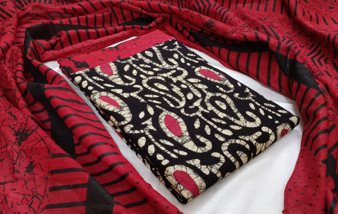 Batik dress material  uploaded by Minerva Creation on 12/4/2022