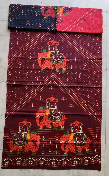 Gujri nighty fabric 2.90 mtr cut pic uploaded by Angels city fashion fabric on 12/4/2022